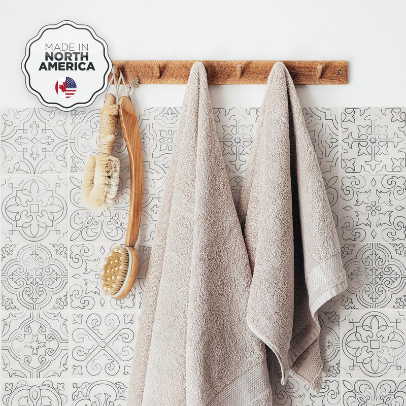 Smart Tiles Peel and Stick Backsplash - 5 Sheets of 9" x 9" - 3D Adhesive Peel and Stick Tile Backsplash for Kitchen, Bathroom, Wall Tile - Image 2